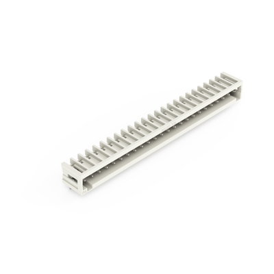 THT male header 1.0 x 1.0 mm solder pin angled light gray