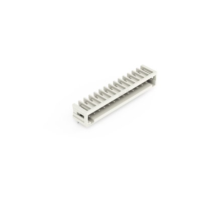 THT male header 1.0 x 1.0 mm solder pin angled light gray