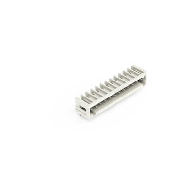 THT male header 1.0 x 1.0 mm solder pin angled light gray