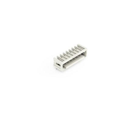 THT male header 1.0 x 1.0 mm solder pin angled light gray
