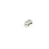 THT male header 1.0 x 1.0 mm solder pin angled light gray