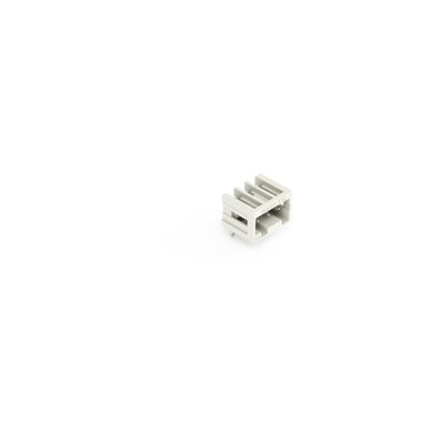 THT male header 1.0 x 1.0 mm solder pin angled light gray