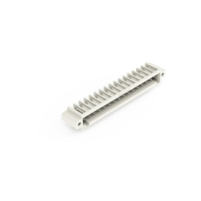 THT male header 1.0 x 1.0 mm solder pin angled light gray