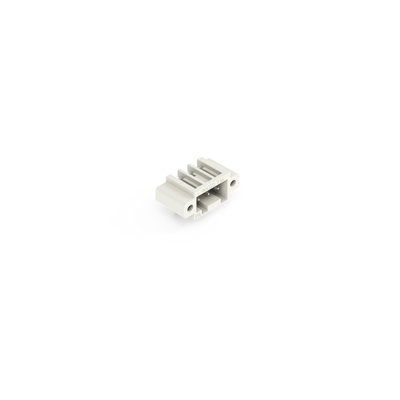 THT male header 1.0 x 1.0 mm solder pin angled light gray