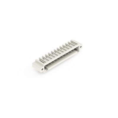 THT male header 1.0 x 1.0 mm solder pin angled light gray