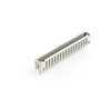 THT male header 1.0 x 1.0 mm solder pin straight light gray