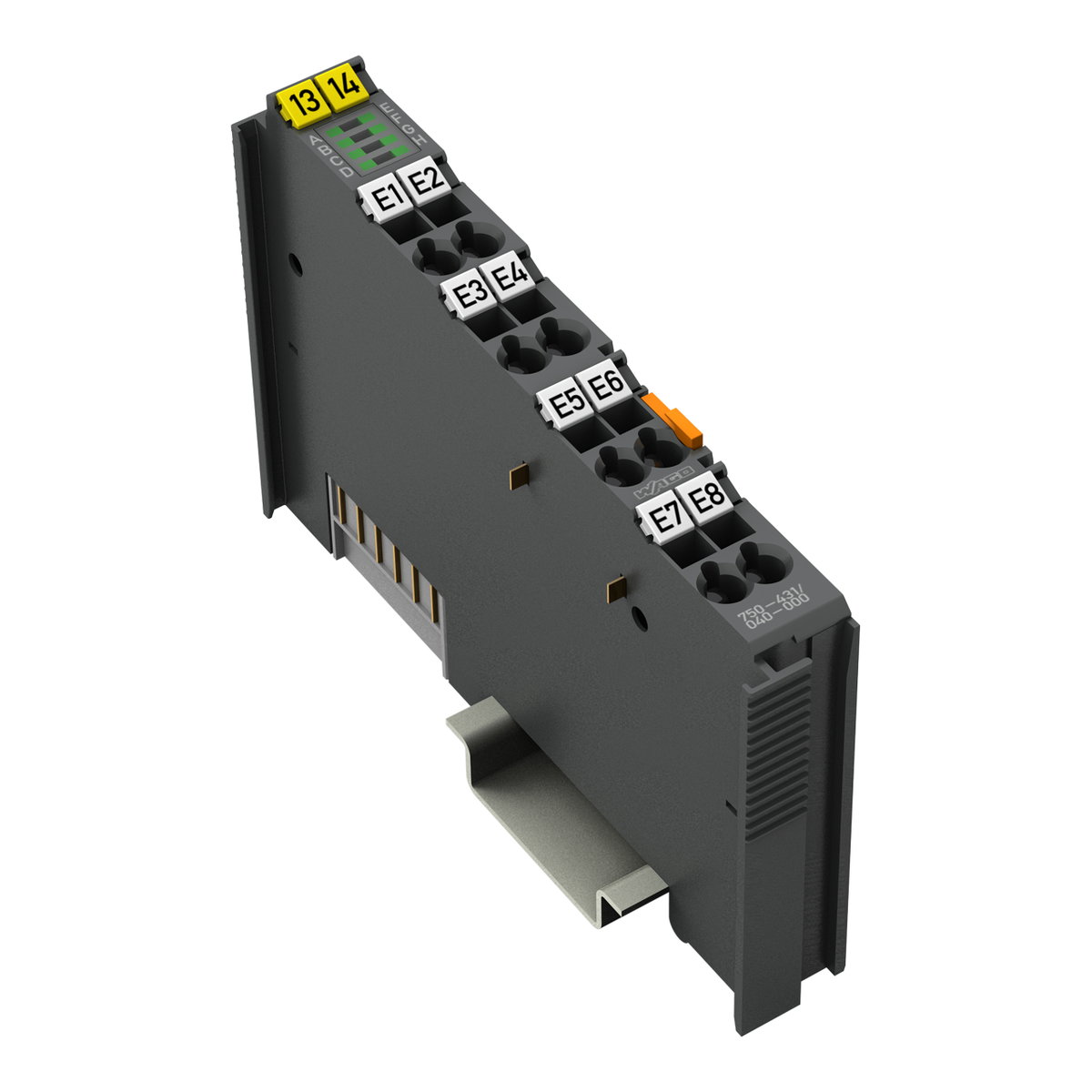 8-channel digital input 24 VDC 0.2 ms dark gray