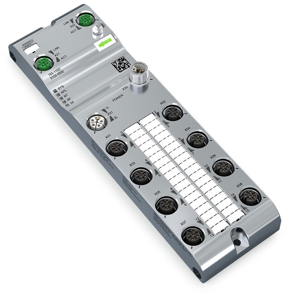 16-channel digital input/output Profinet DC 24 V / 2.0 A