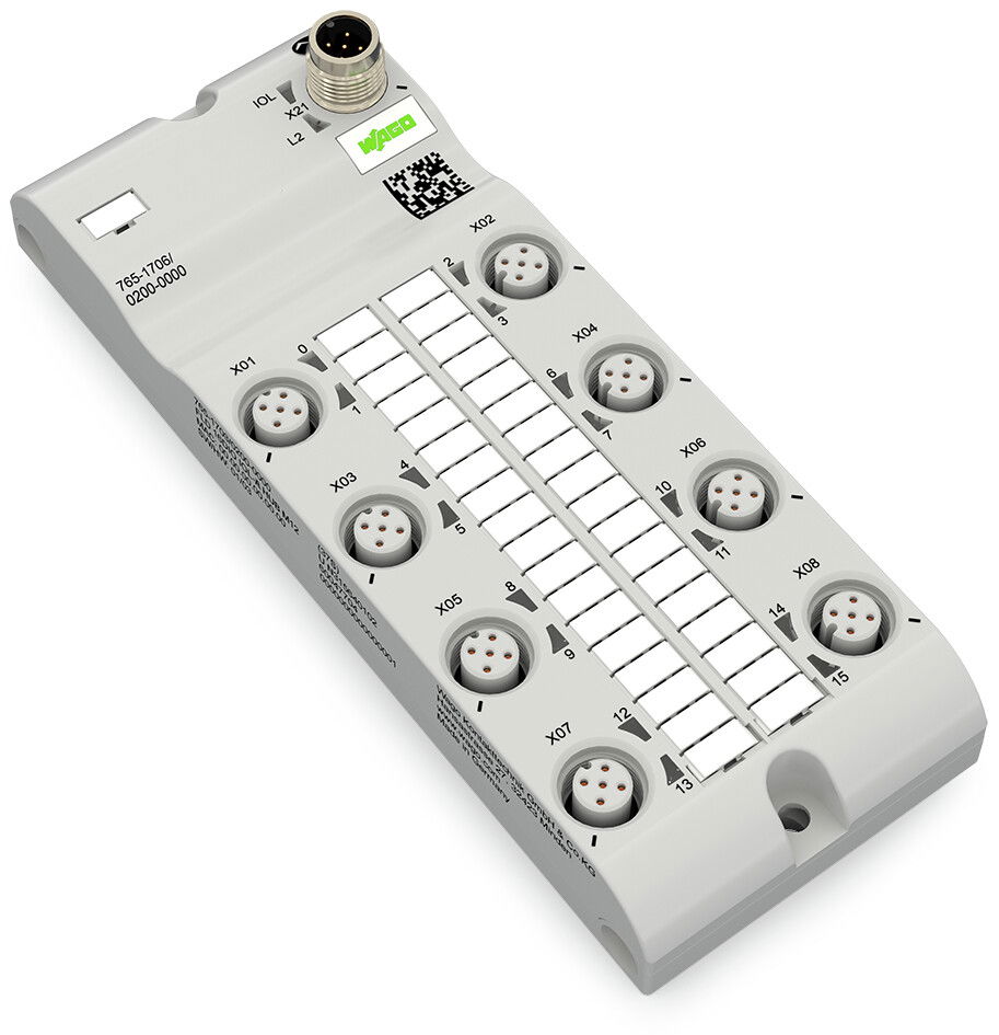 16-channel digital input/output IO Link Class B Hub DC 24 V / 2.0 A