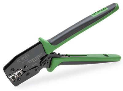 Crimping tool 50 for insulated and uninsulated ferrules Crimping range 35 mm² and 50 mm² green/black