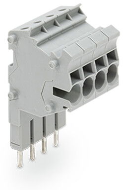 Modular TOPJOB®S connector modular for jumper contact slot gray