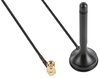 Magnetic foot antenna with 2.5m cable and SMA plug GSM/ UMTS/ LTE/ Bluetooth®/ WLAN