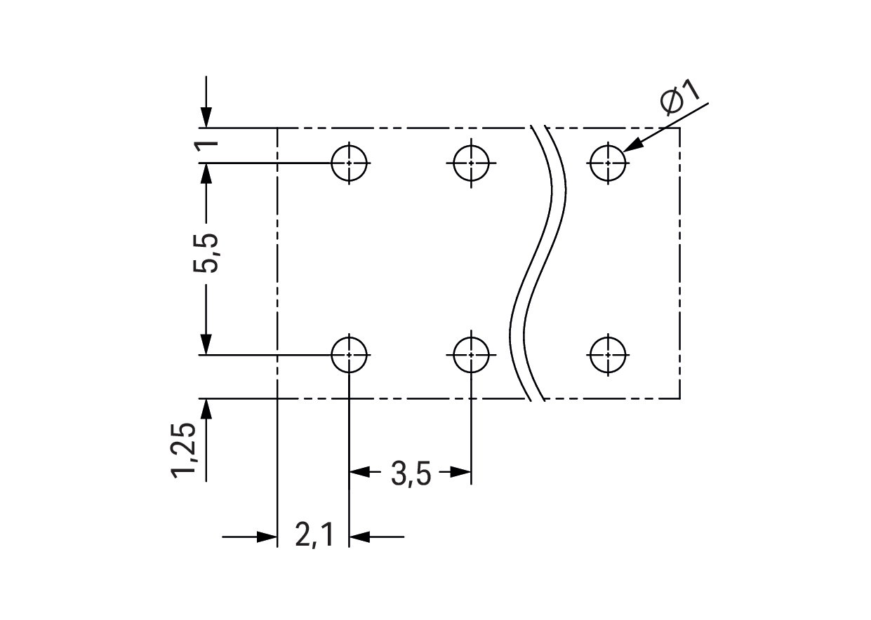 THR PCB terminal block push-button 1.5 mm² black – Image 2 of 3