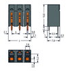 THR PCB terminal block push-button 1.5 mm² black
