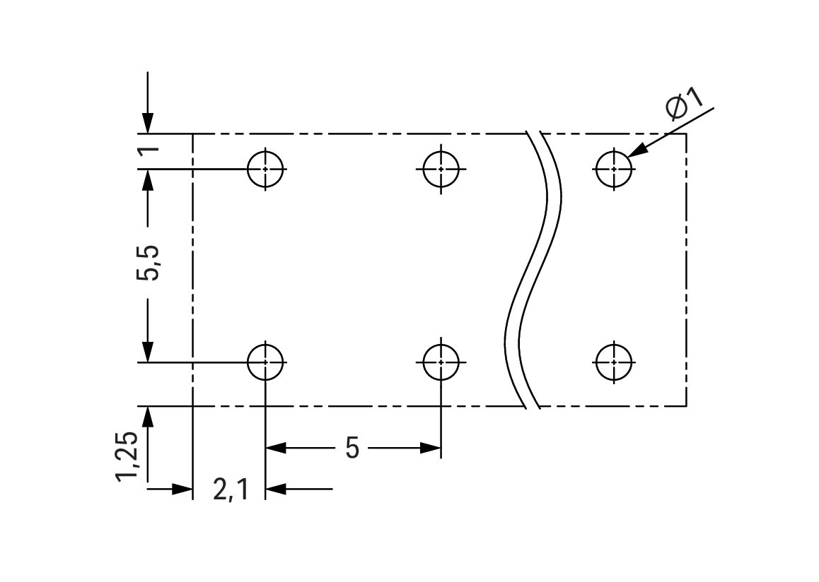 THR PCB terminal block push-button 1.5 mm² black – Image 3 of 3