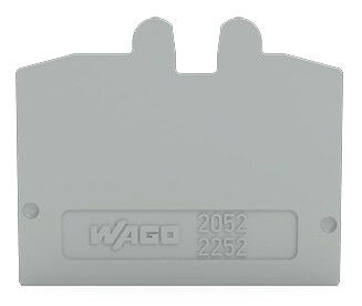 End plate gray