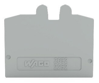End plate gray