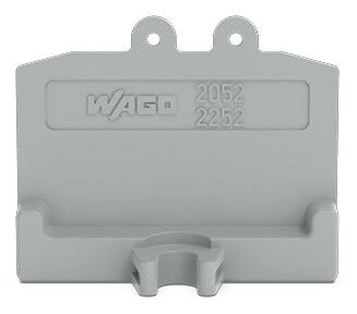 End plate gray