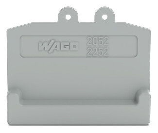 End plate gray