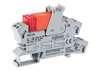 Relay module Nominal input voltage: 115 VAC 2 changeover contacts gray
