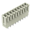 THT male header 1.0 x 1.2 mm solder pin straight light gray