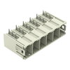 THT male header 1.2 x 1.2 mm solder pin angled light gray