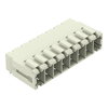 THT male header 1.0 x 1.2 mm solder pin angled light gray