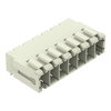 THT male header 1.0 x 1.2 mm solder pin angled light gray