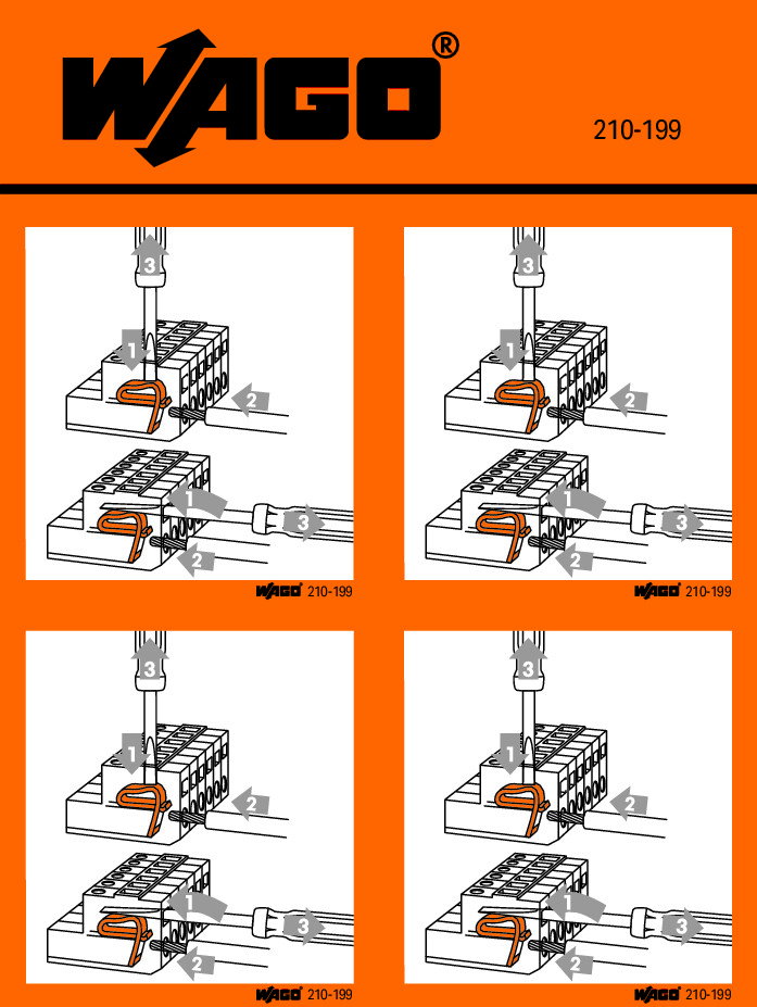 Stickers for operating instructions for MULTI CONNECTION SYSTEM