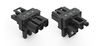 T-distribution connector 3-pole Cod. A black