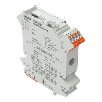 Current signal conditioner Current input signal Current and voltage output signal