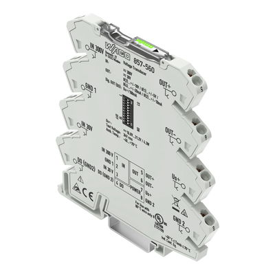 Voltage signal conditioner Voltage input signal Current and voltage output signal