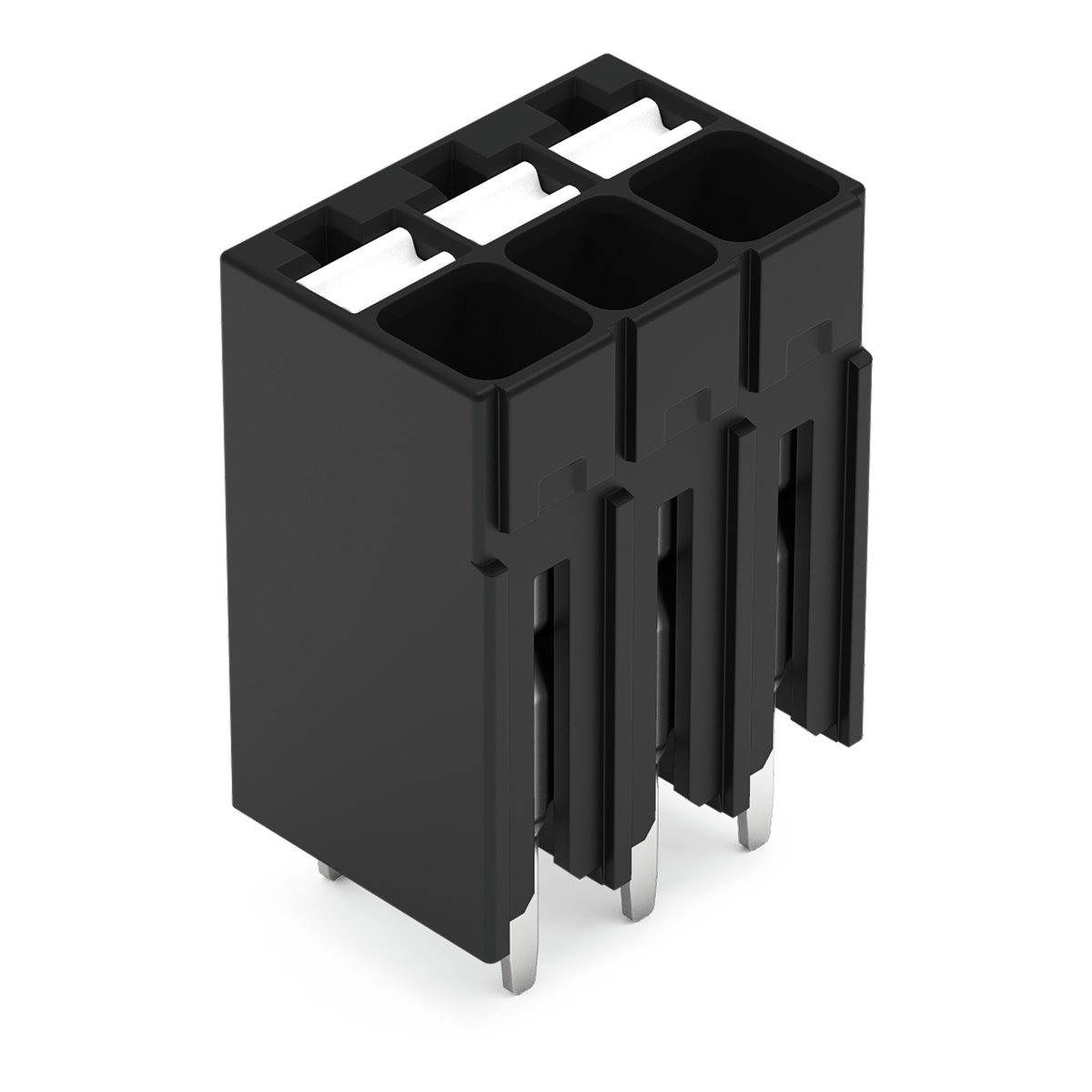 THR PCB terminal block push-button 1.5 mm² black