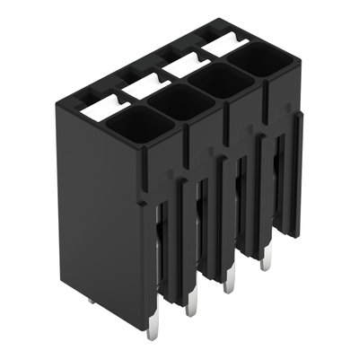 THR PCB terminal block push-button 1.5 mm² black