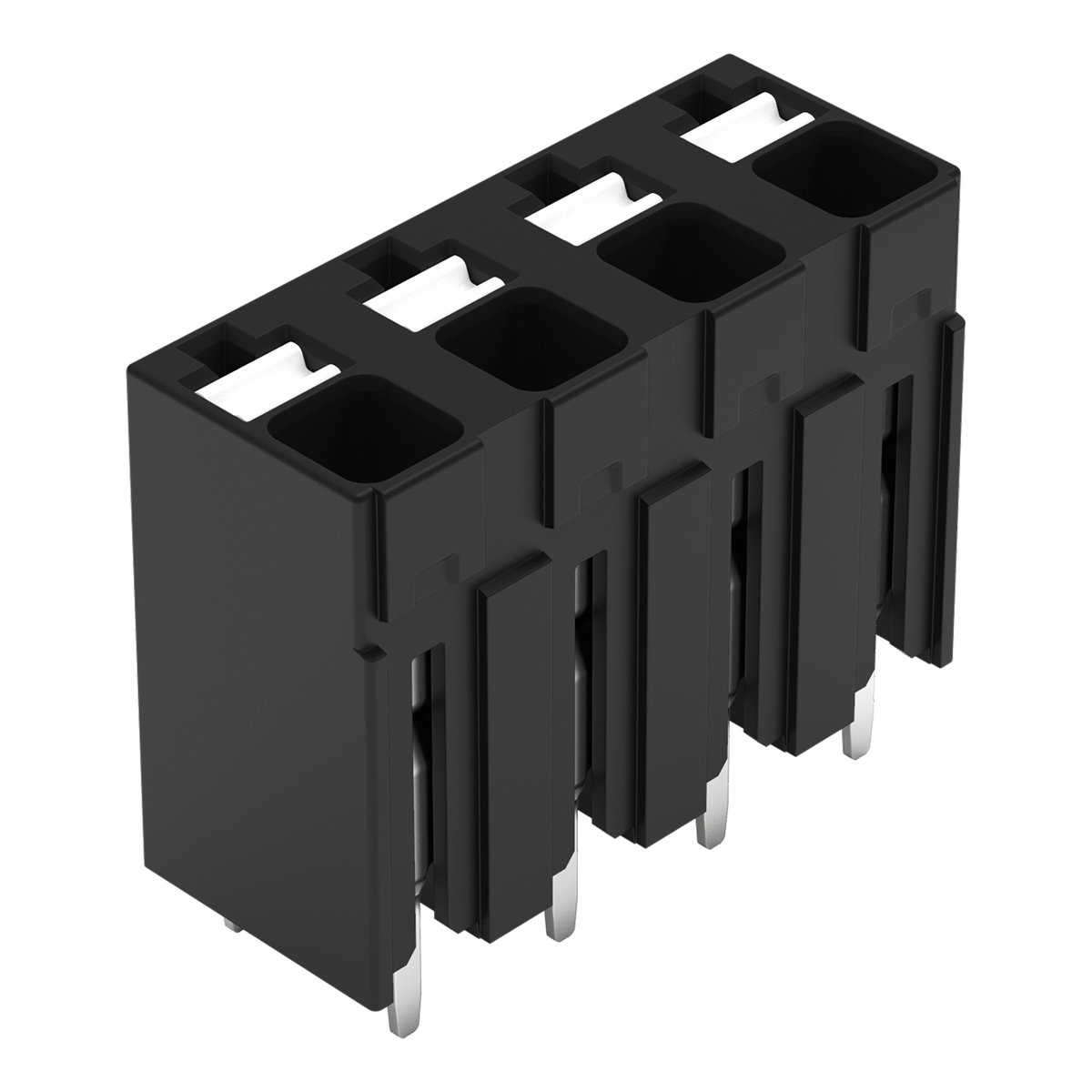 THR PCB terminal block push-button 1.5 mm² black