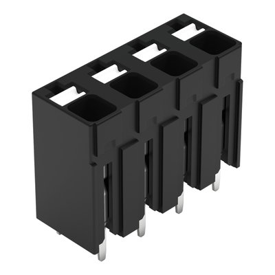 THR PCB terminal block push-button 1.5 mm² black