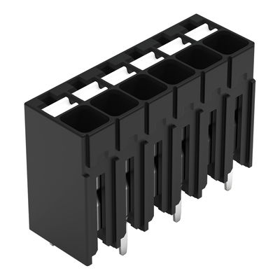 THR PCB terminal block push-button 1.5 mm² black