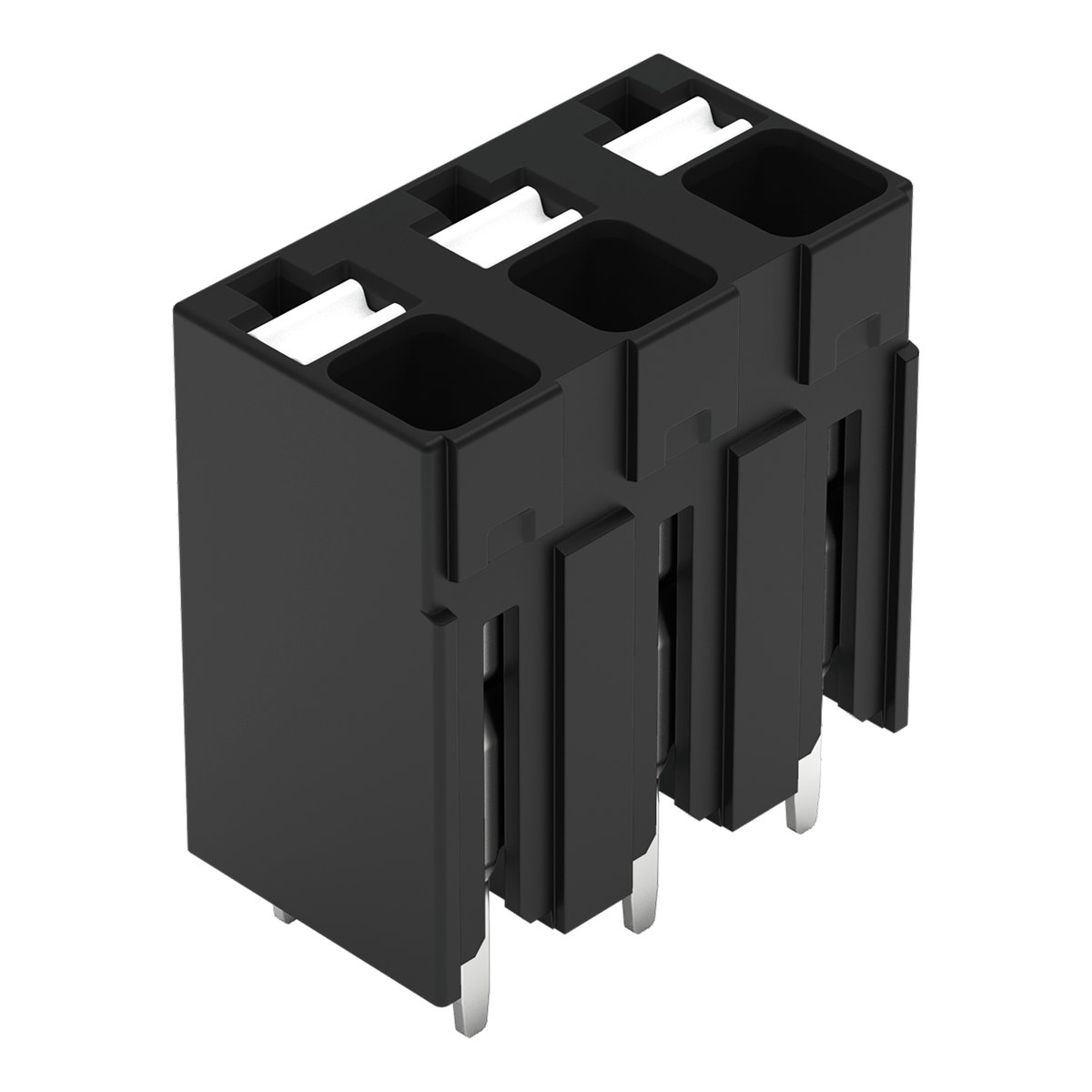 THR PCB terminal block push-button 1.5 mm² black