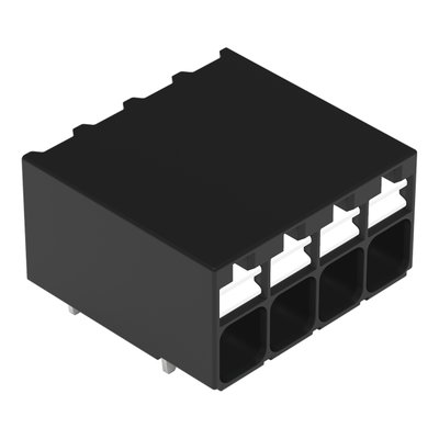 THR PCB terminal block push-button 1.5 mm² black