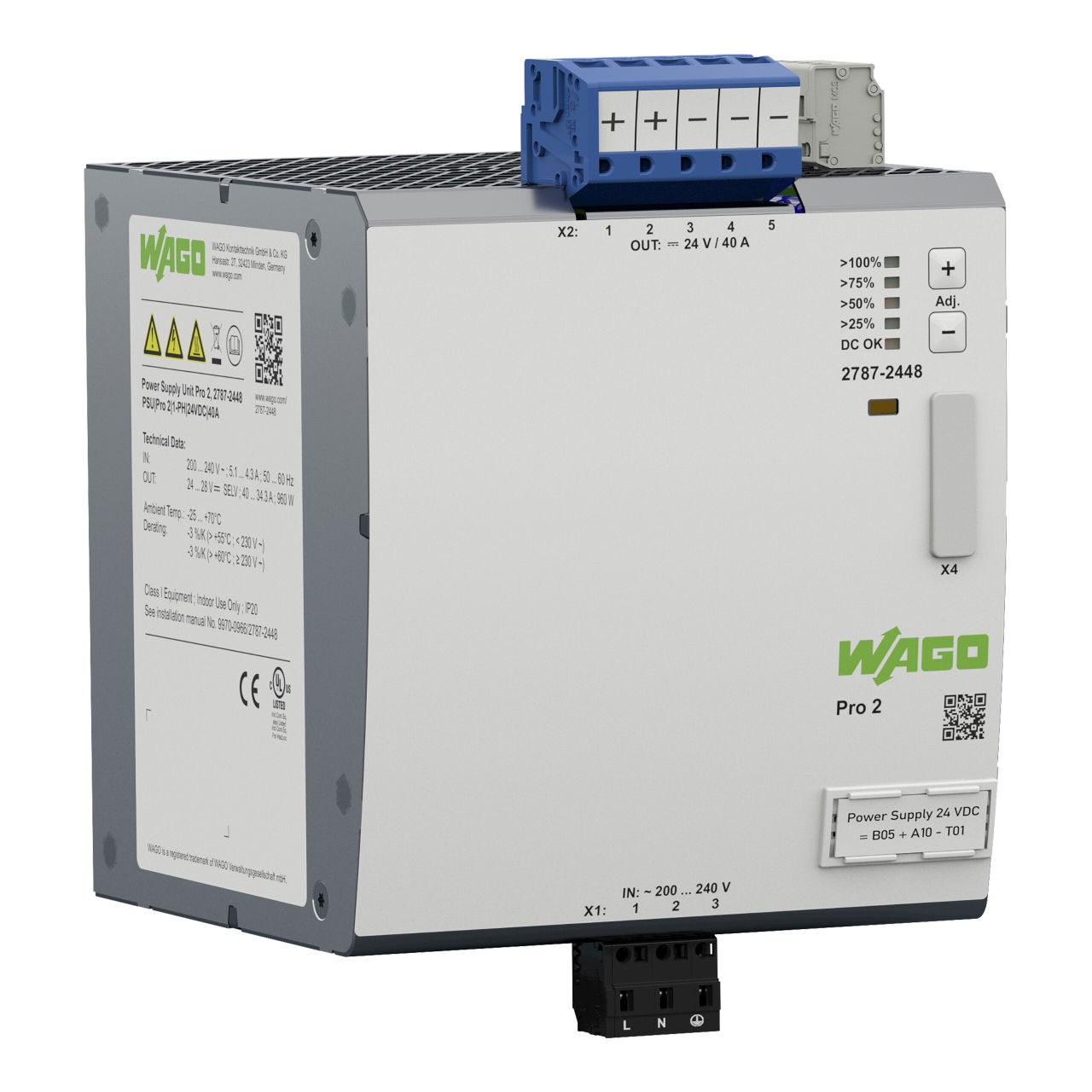 Power supply Pro 2 1-phase