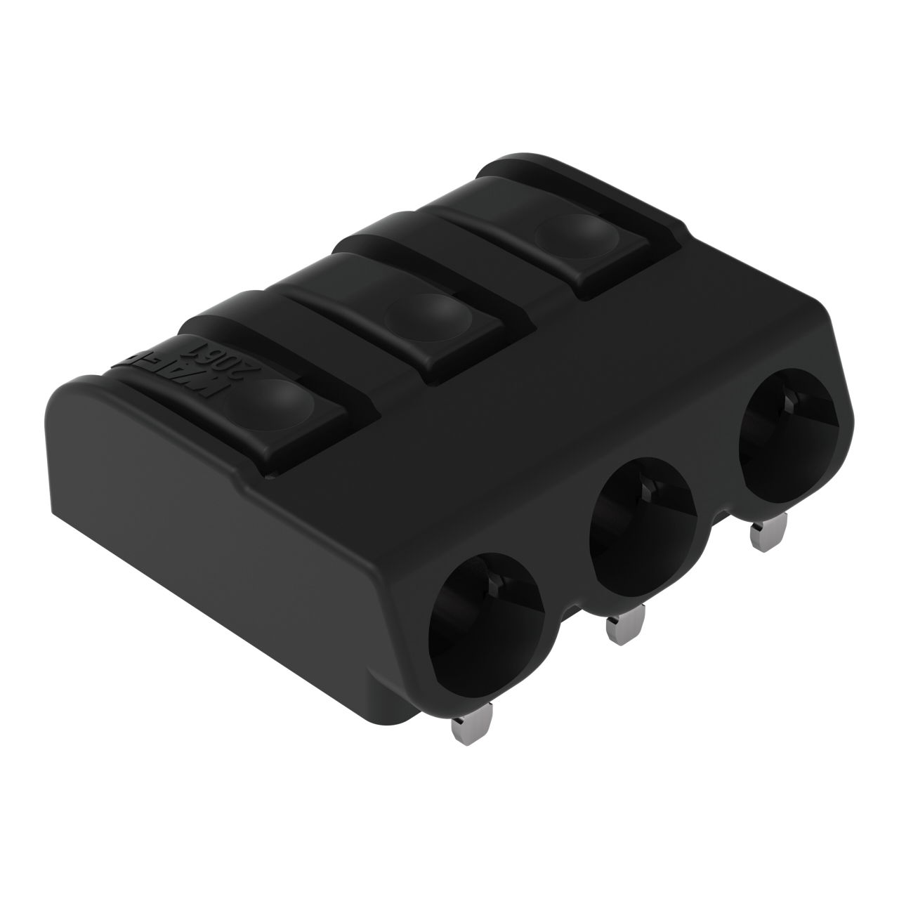 THR PCB terminal block push-button 1.5 mm² black