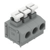 PCB terminal block push-button 1.5 mm² gray