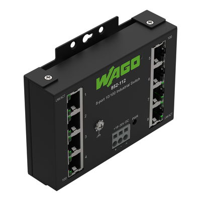Industrial-ECO-Switch 8-port 100Base-TX black