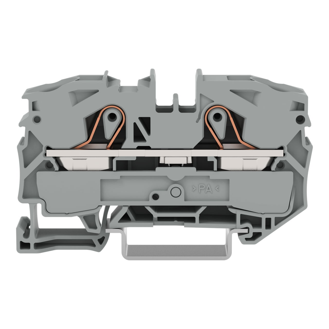 2-conductor through terminal block 16 mm² suitable for Ex e II applications red
