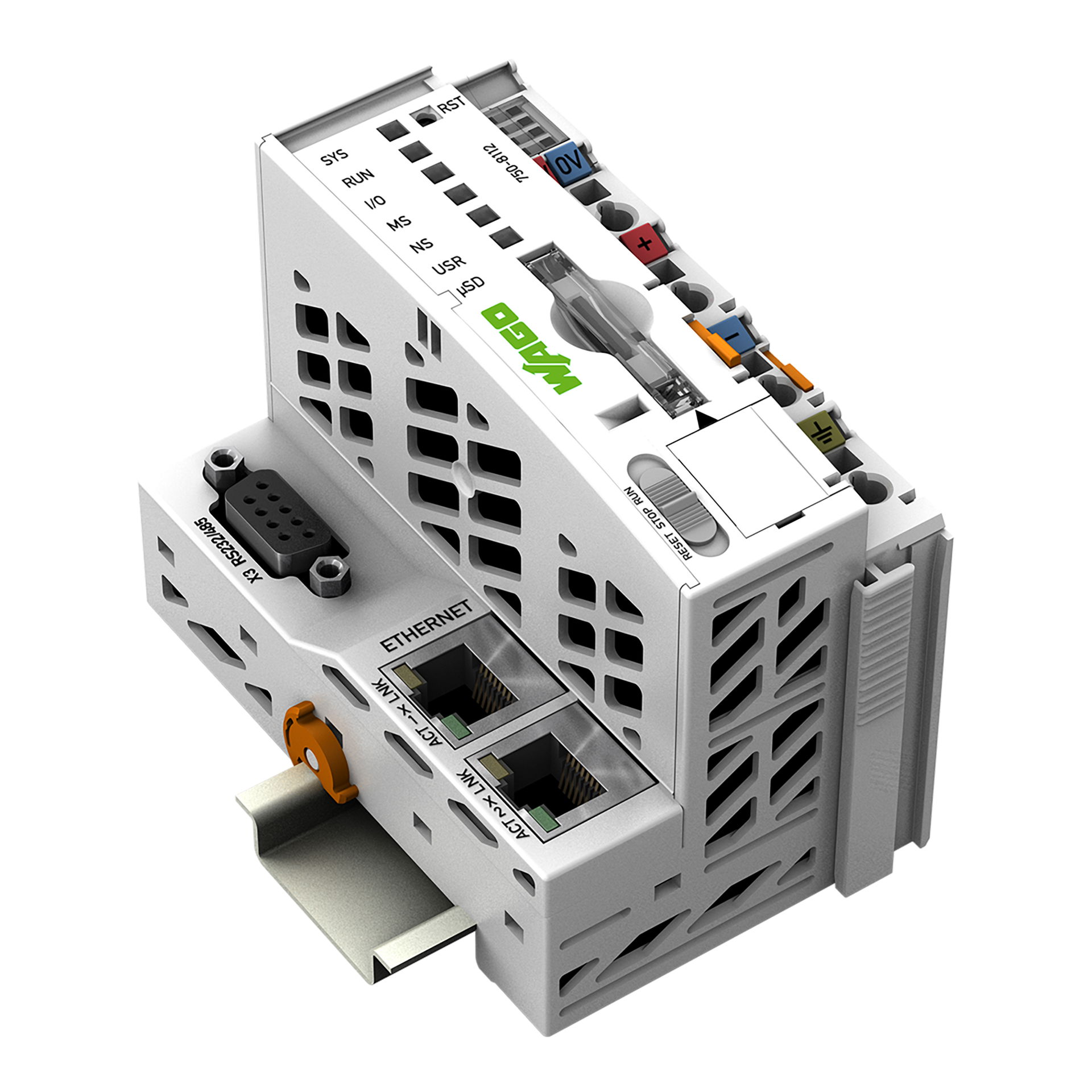 Controller PFC100 2nd Generation 2 x ETHERNET, RS-232/-485