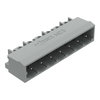 THT male header 1.0 x 1.0 mm solder pin angled gray