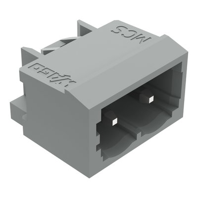 THT male header 1.2 x 1.2 mm solder pin angled gray