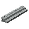 1-conductor male connector CAGE CLAMP® 2.5 mm² gray