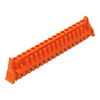 THT female header straight Pin spacing 5.08 mm orange