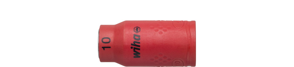 Wiha Insulated nut driver insert 3/8" hexagon head 10.0 mm x 45 mm (43066)